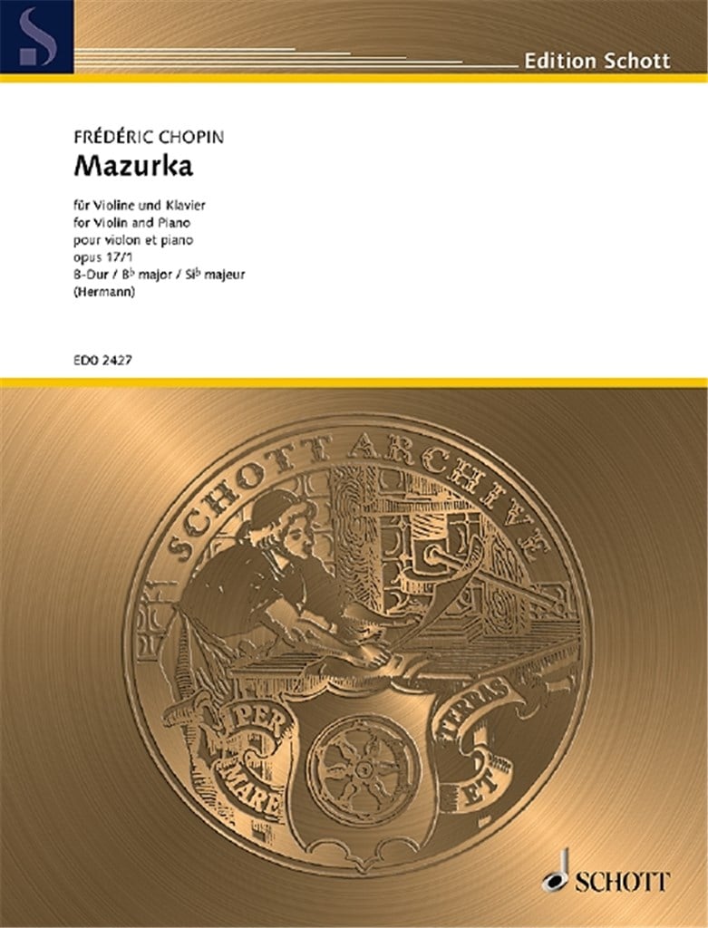 Mazurka opus 17/1